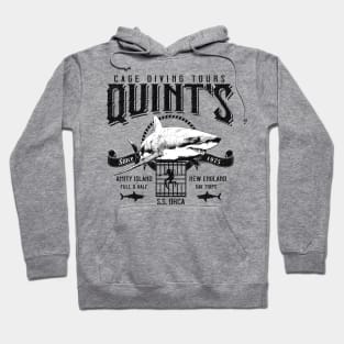 Quint's Cage Diving Tours Lts Hoodie